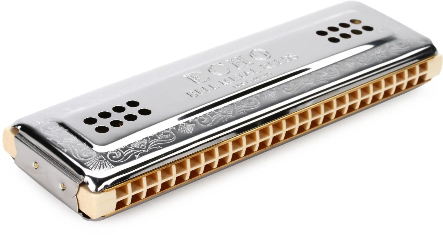 

Губная гармоника Hohner Echo Harp 2x48 - тональность C/G