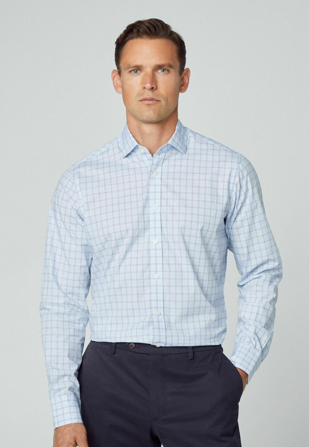 

Рубашка Hackett London, синий