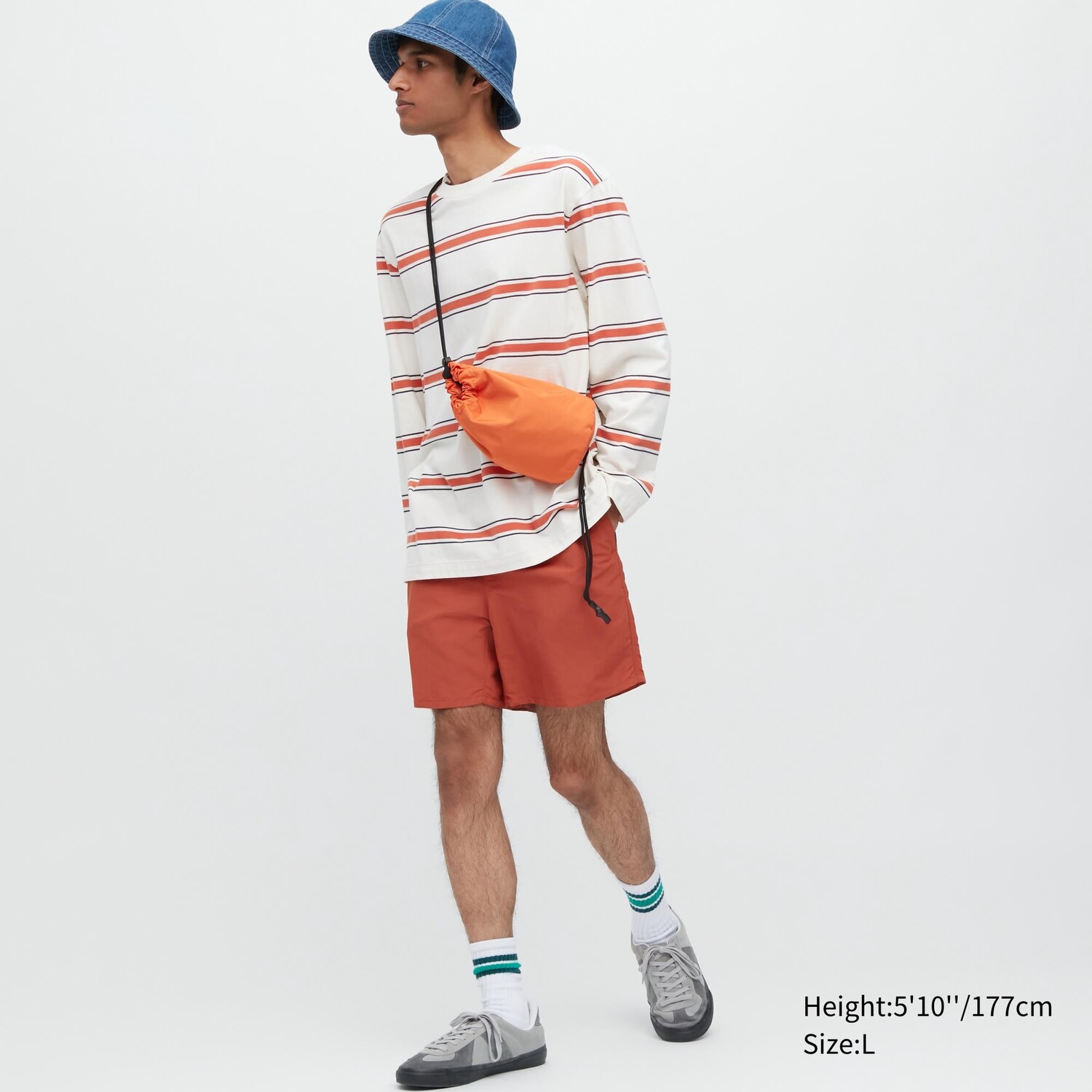 

Активные шорты для плавания Uniqlo, оранжевый