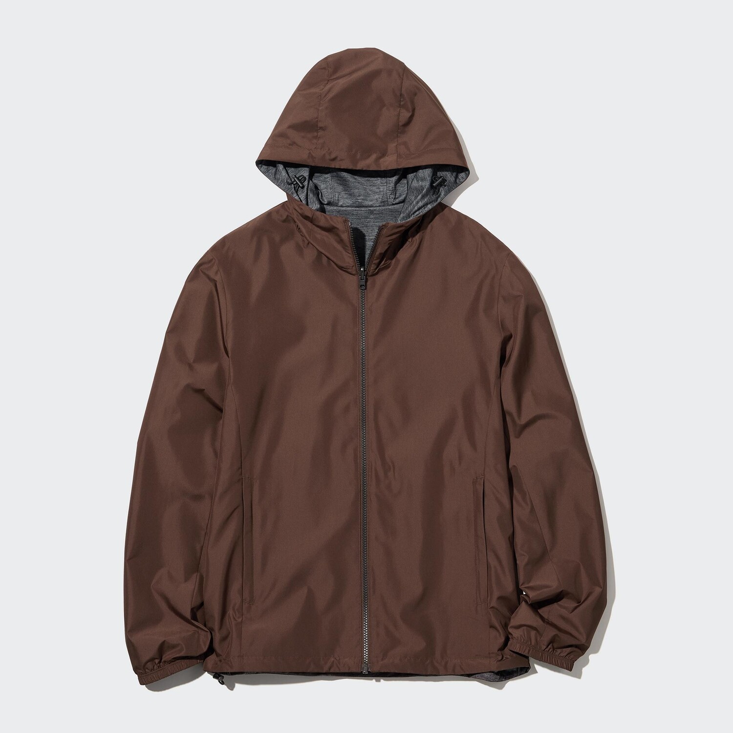 

Парка UNIQLO двусторонняя, коричневый