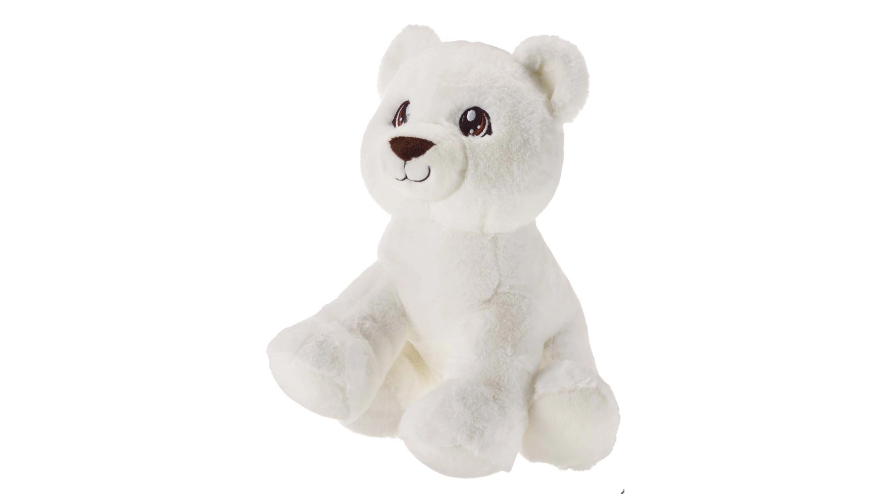 цена Müller Toy Place Плюшевая игрушка белый медведь 28 см