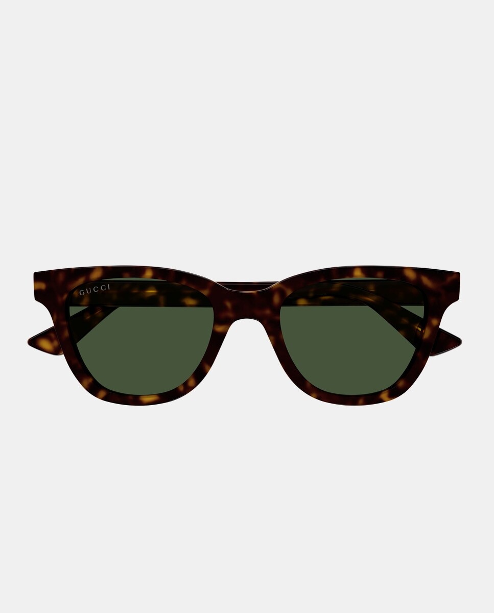 

Прямоугольные мужские солнцезащитные очки Гавана Gucci, коричневый