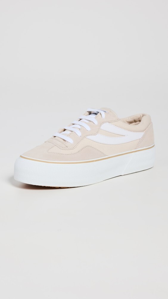 

Кроссовки Superga 3041 Revolley Colorblock Platform, бежевый