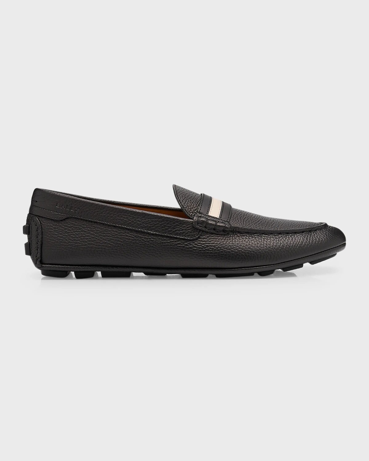 

Мужские кожаные лоферы Karlos для вождения Bally, цвет Black