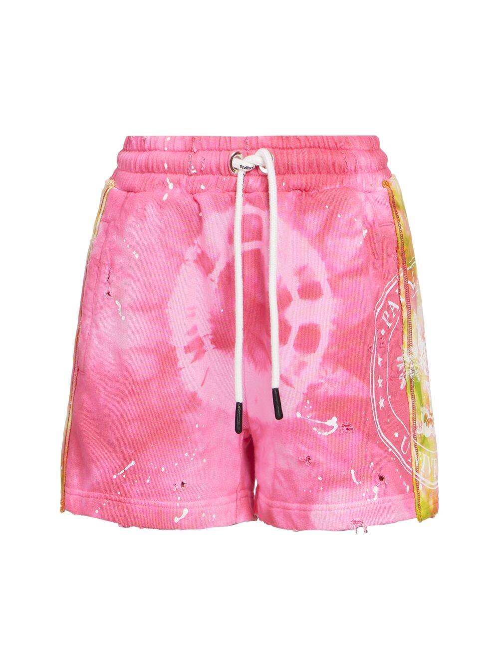 

Спортивные шорты колледжа Tie-Dye Mix Palm Angels, фуксия