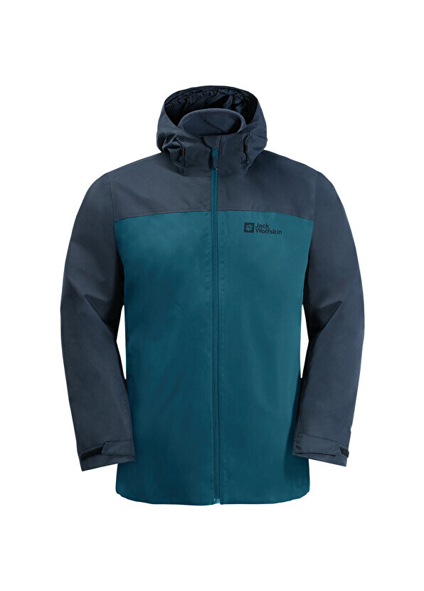 

Мужская водонепроницаемая куртка для активного отдыха taubenberg 3in1 Jack Wolfskin