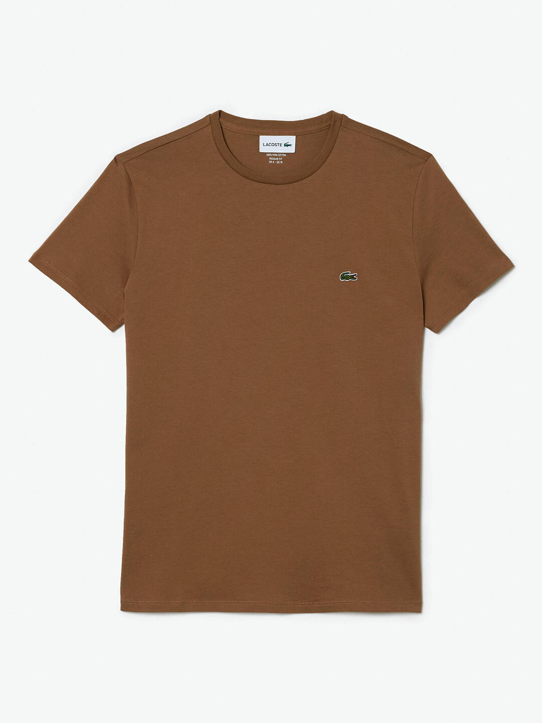 

Футболка из органического хлопка с вышитым логотипом Lacoste, Six Coo