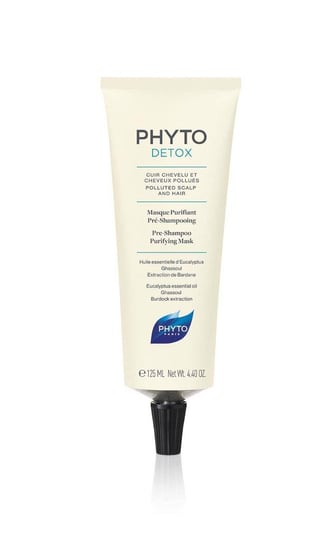Фито - Очищающая маска перед шампунем для кожи головы и волос - 125 мл, Phyto