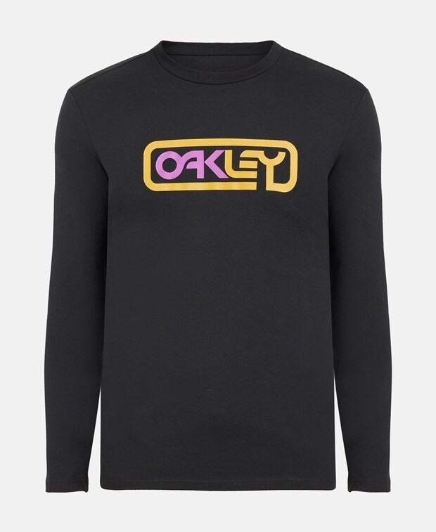 

Топ с длинными рукавами Oakley, черный