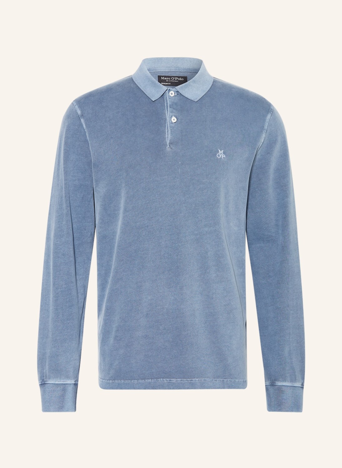 

Рубашка поло Marc O'Polo Sweat Regular Fit, синий