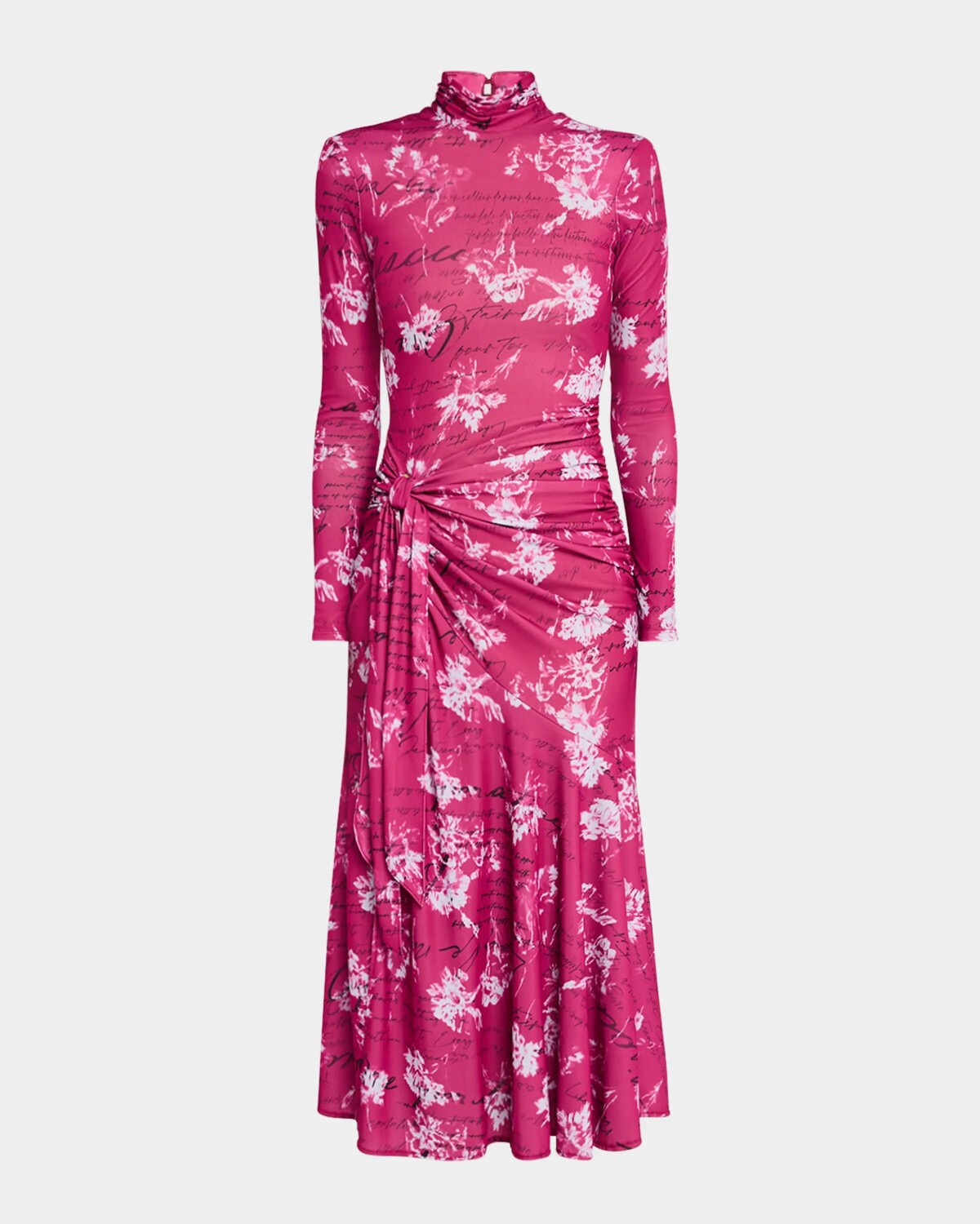 

Платье миди с завязкой на талии Johnson Warm Carnation Cinq A Sept, цвет Plum Radish Mul