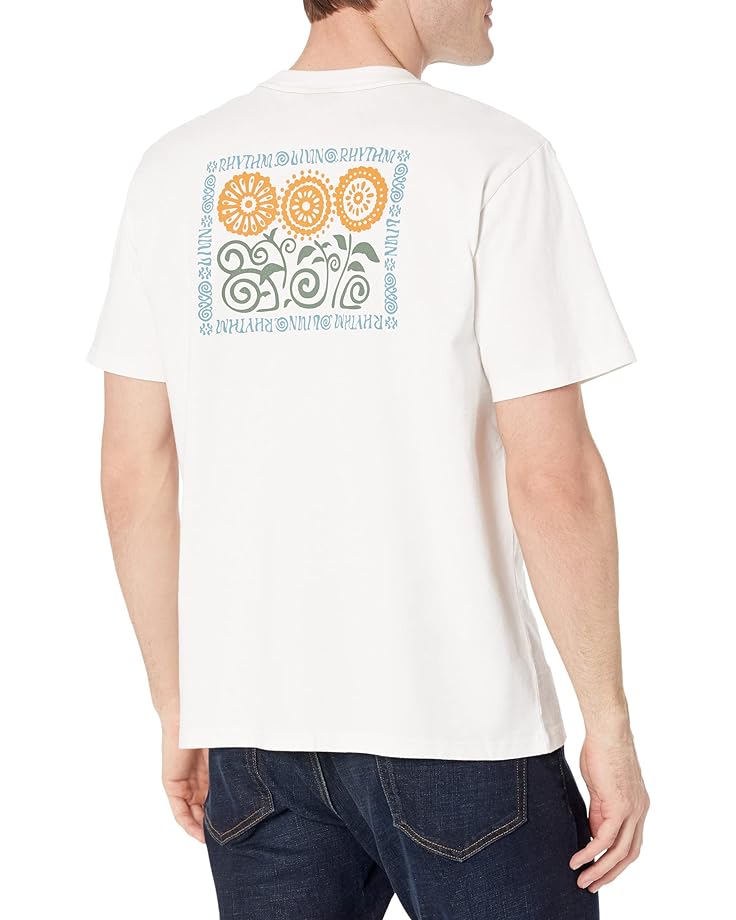 Футболка Rhythm Protea Vintage Short Sleeve T-Shirt, цвет Vintage White