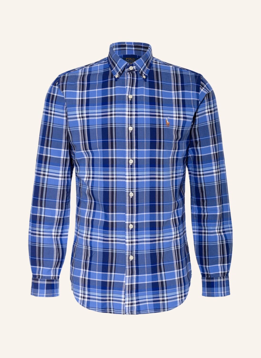 

Рубашка POLO RALPH LAUREN Custom Fit, светло-синий