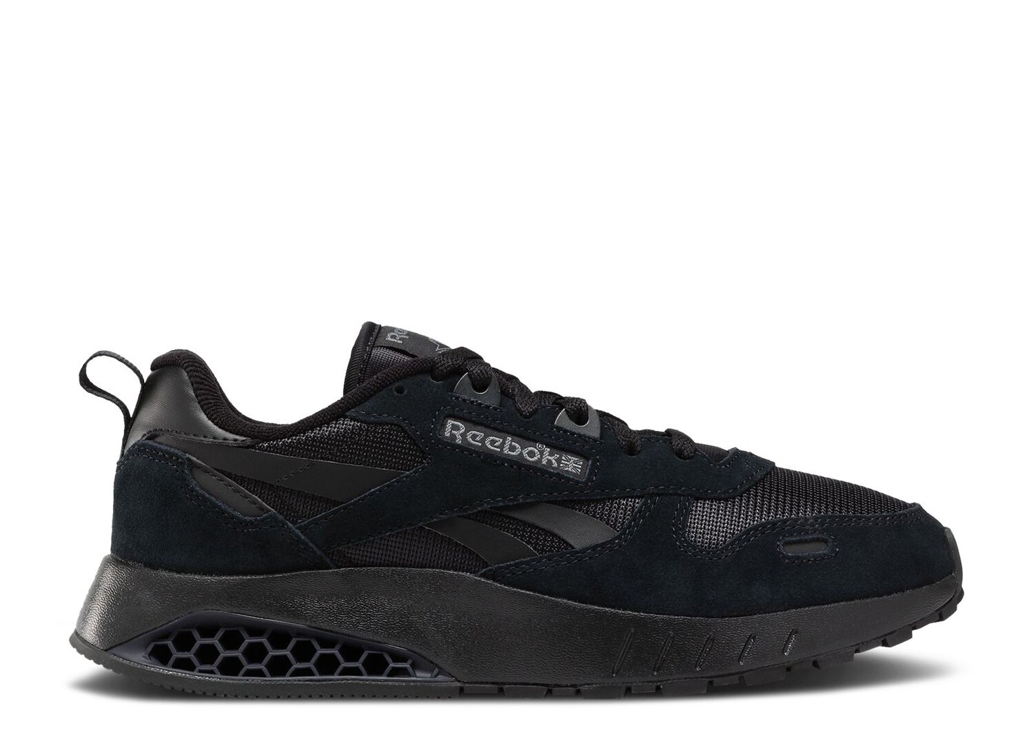 

Кроссовки Reebok Classic Leather Hexalite 'Core Black', черный
