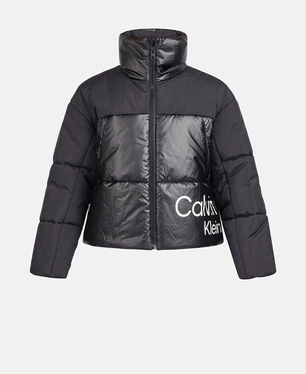 

Стеганая куртка Calvin Klein Jeans, черный
