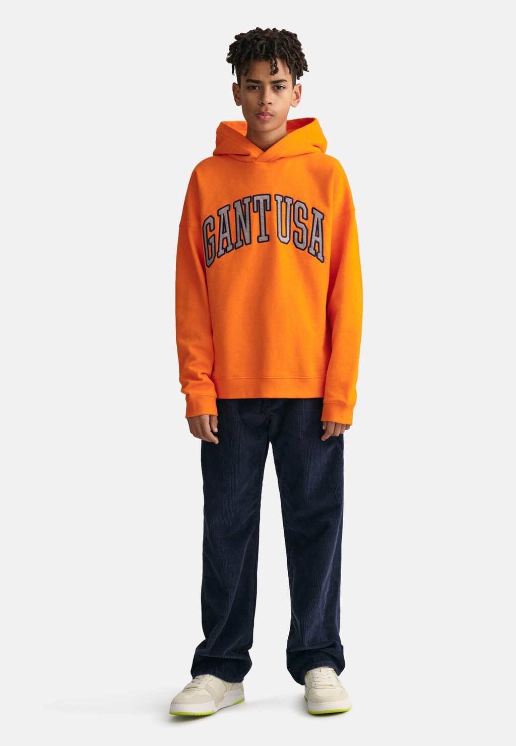 

Толстовка Usa GANT, цвет vivid orange