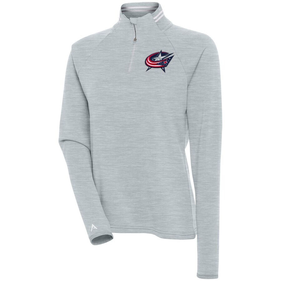

Толстовка Antigua Columbus Blue Jackets, серый