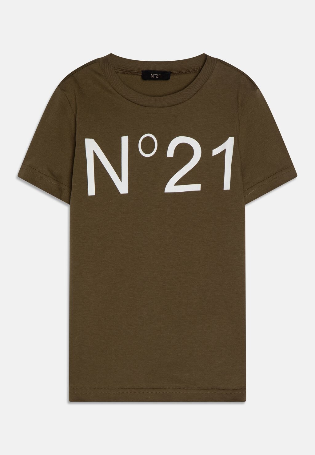 

Футболка с принтом Unisex N°21, цвет dark olive green