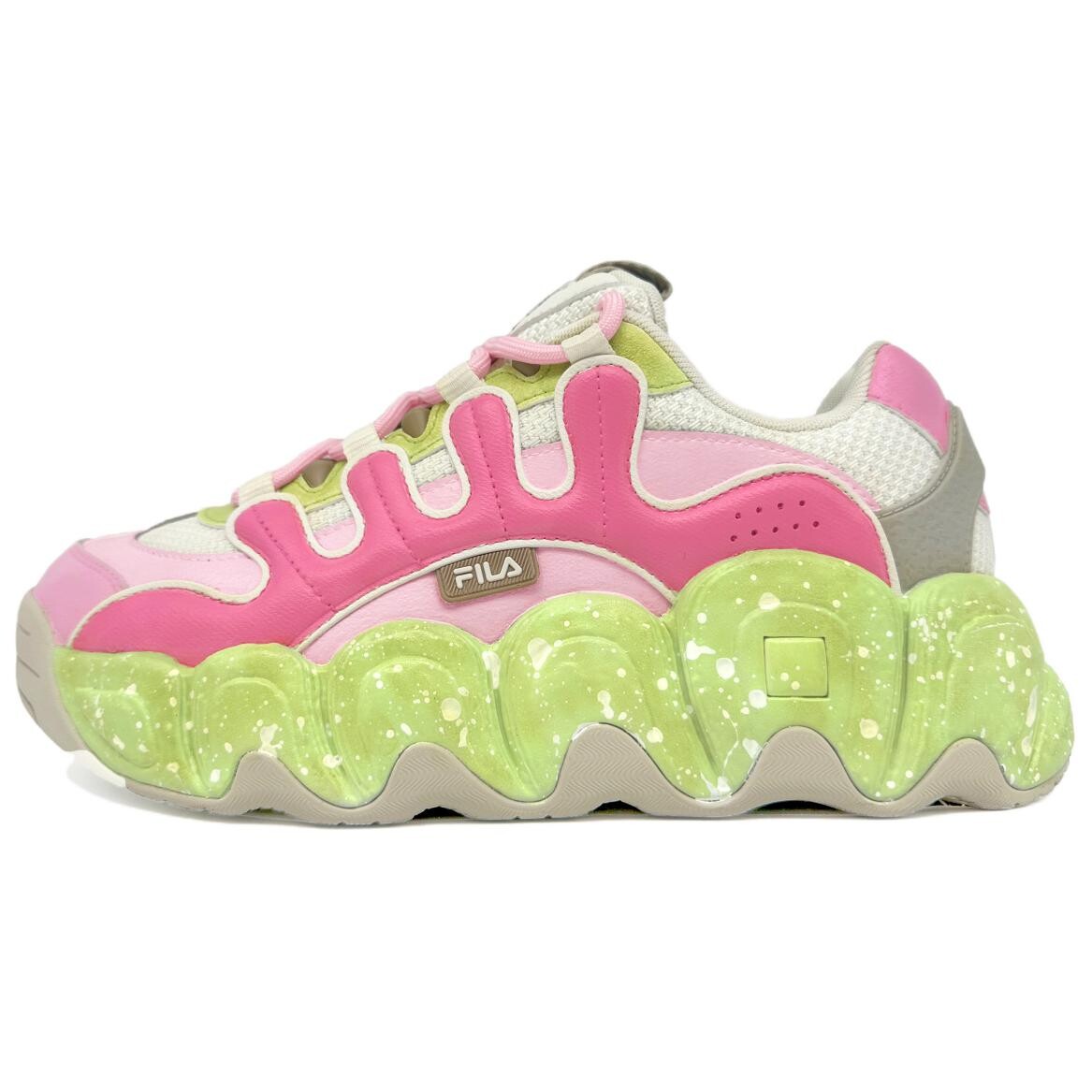 

Кроссовки FILA Lifestyle Shoes Women's Low-top Pink/Green, розовый