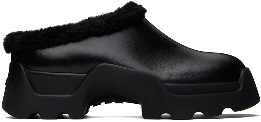 

Черные мюли из овчины Proenza Schouler Stomp