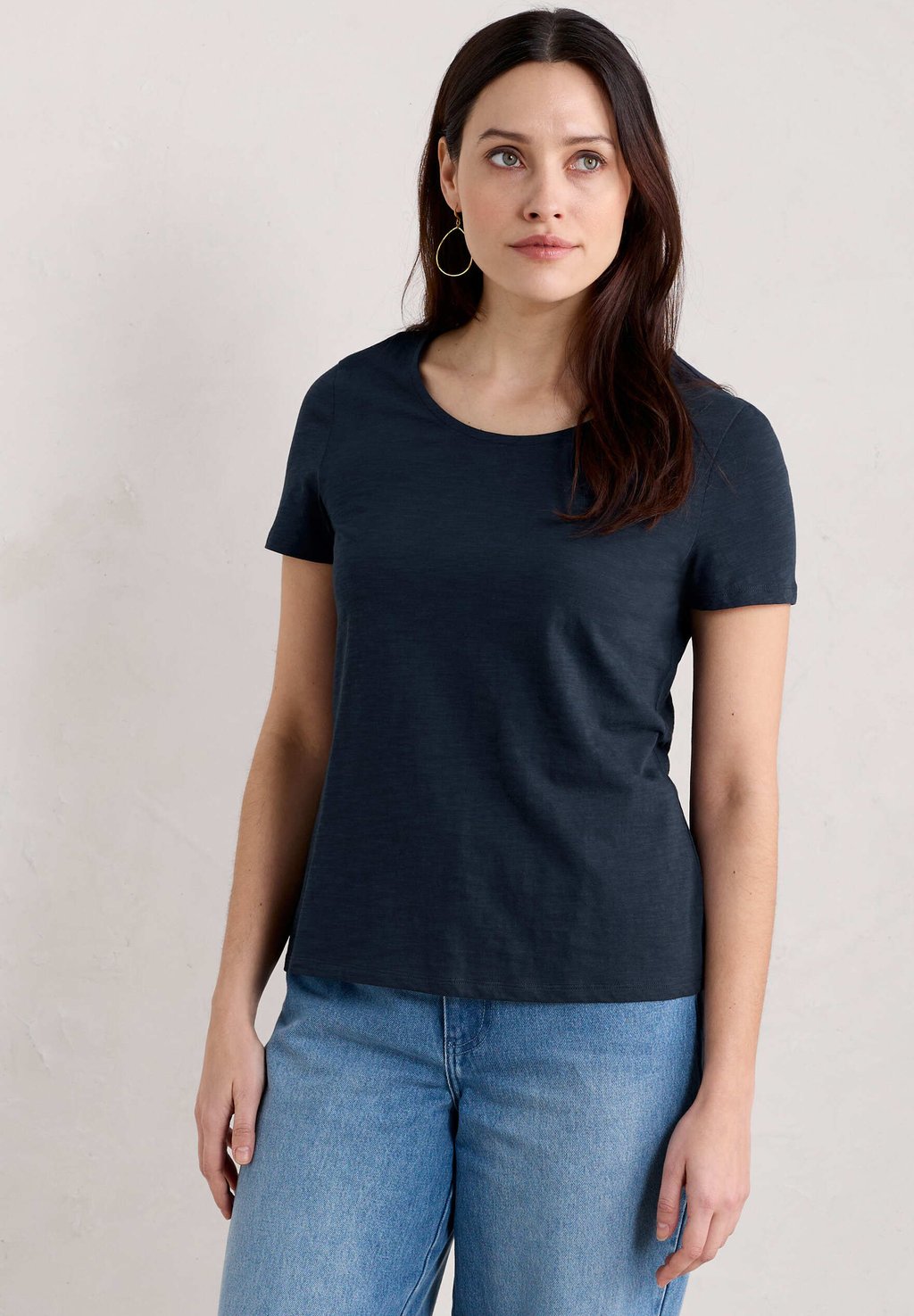 Базовая футболка CAMERANCE Seasalt Cornwall, темно-синий цена и фото