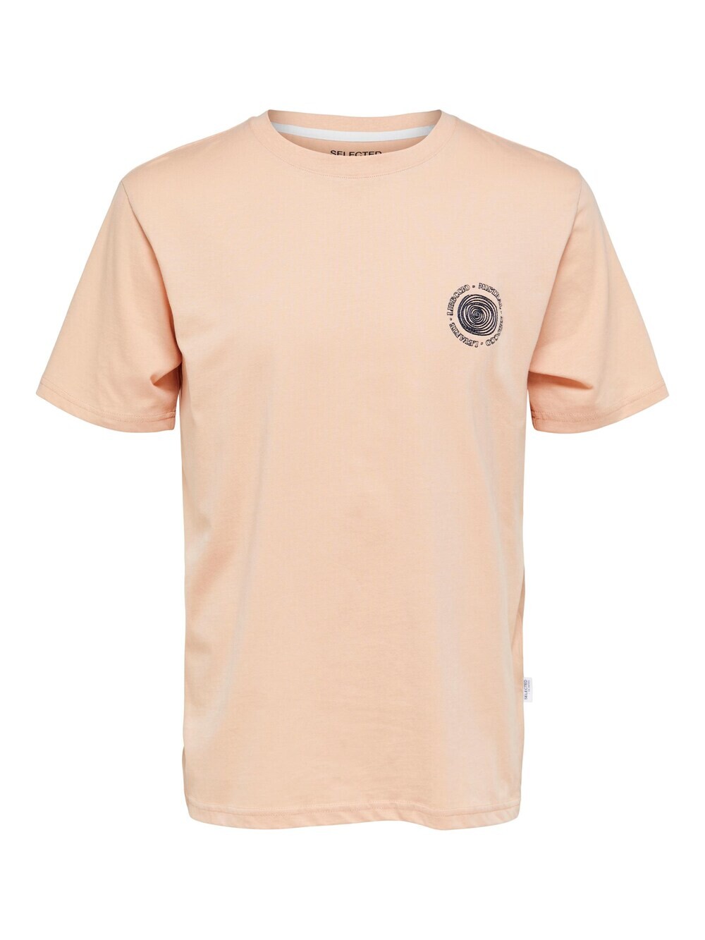 

Футболка SELECTED HOMME, розовый