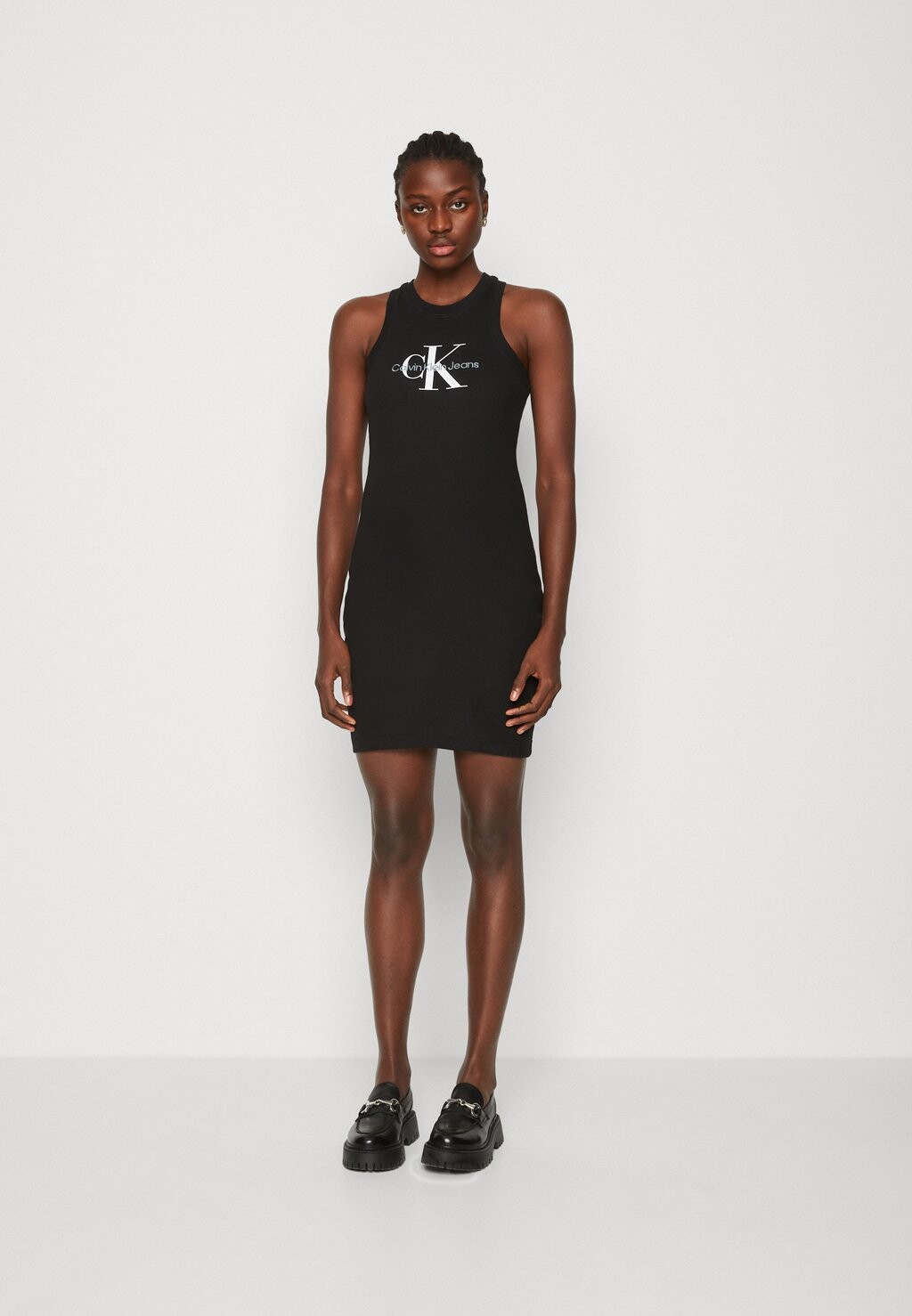 

Платье из джерси Calvin Klein Jeans, черный