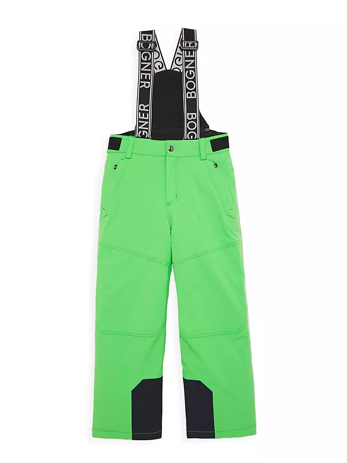 Лыжные штаны Yuki для маленьких мальчиков и мальчиков Bogner, цвет power green