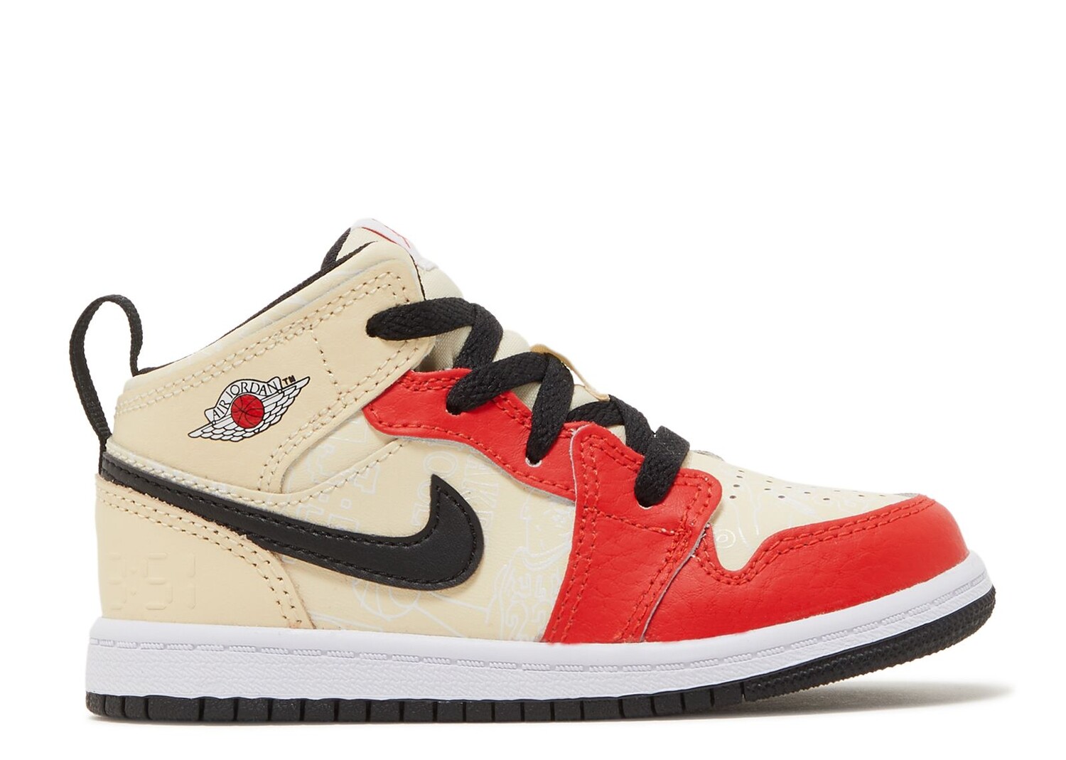

Кроссовки Air Jordan Air Jordan 1 Mid Ss Td 'Dunk Contest', кремовый