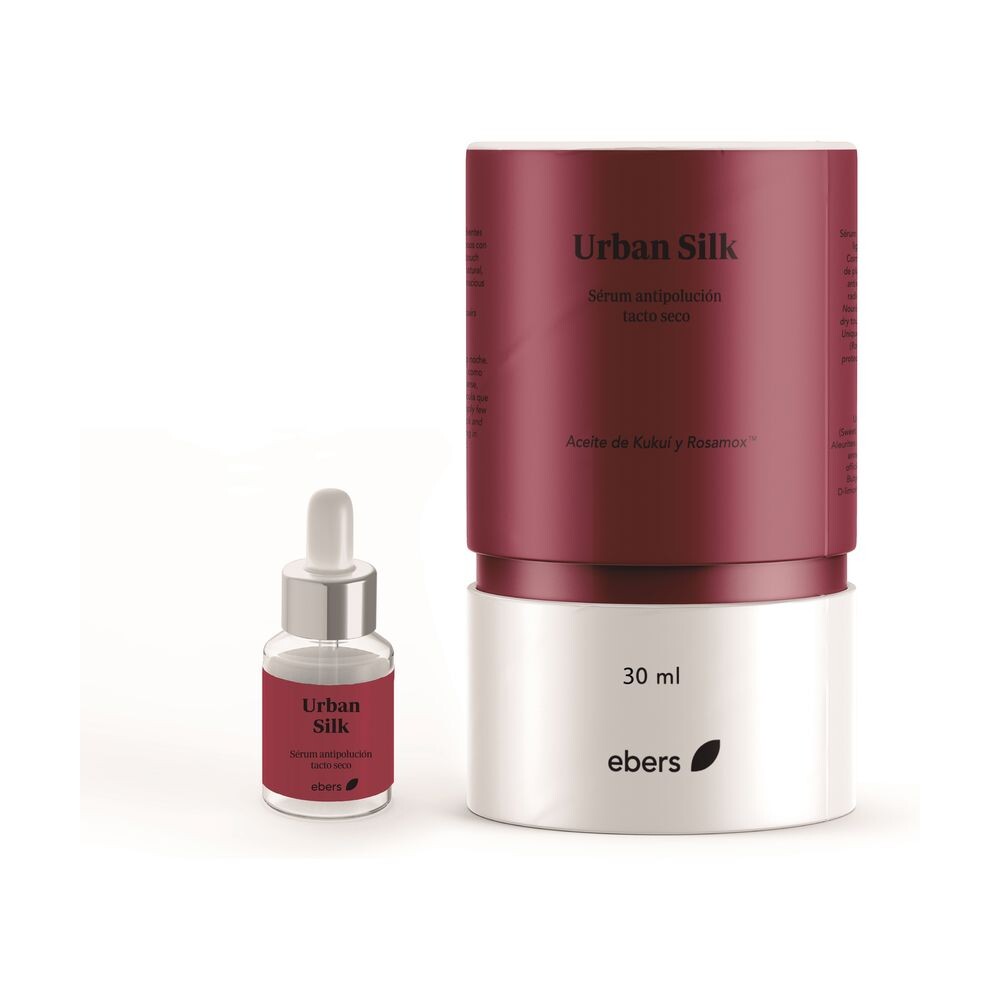 

масло для ухода за лицом Urban silk sérum facial antipolución Ebers, 30 мл