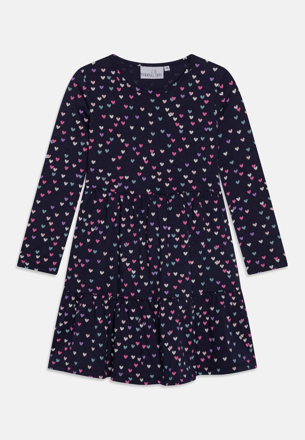 

Платье из джерси DRESS HEART PRINT happy girls, цвет navy