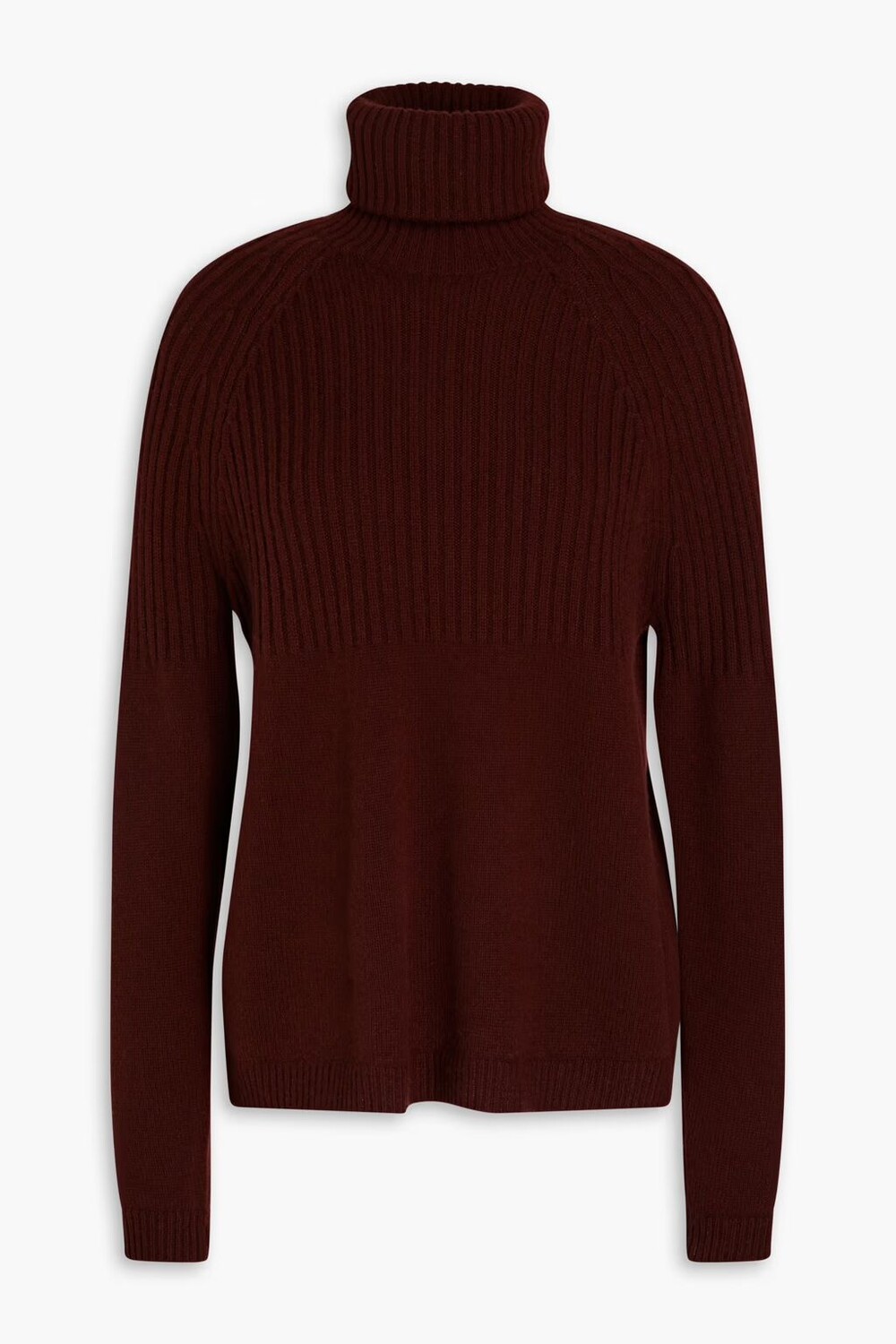 

Кашемировый свитер с высоким воротником Donegal Autumn Cashmere, бургундия