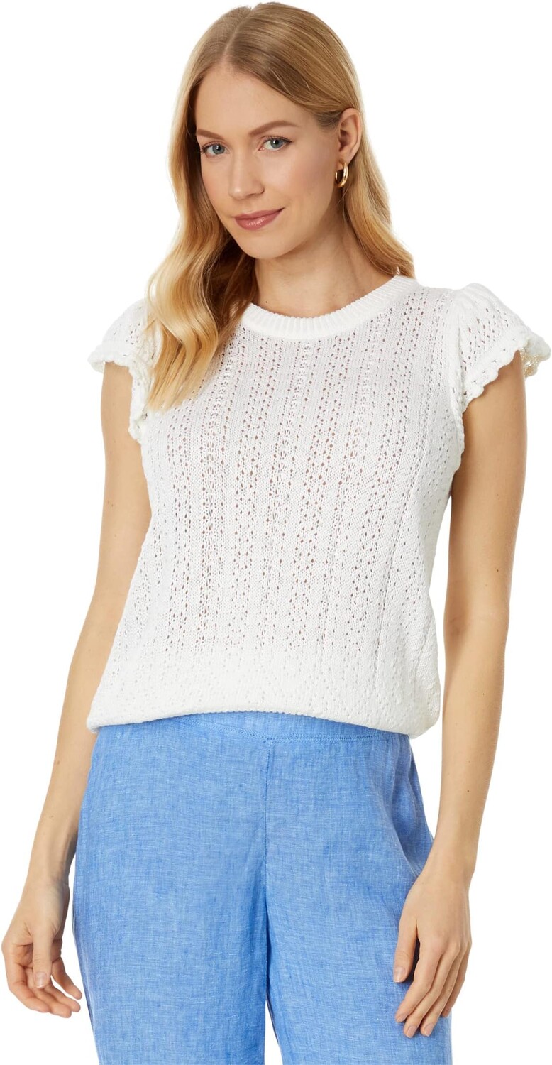 

Джолиетт Свитер Lilly Pulitzer, цвет Resort White