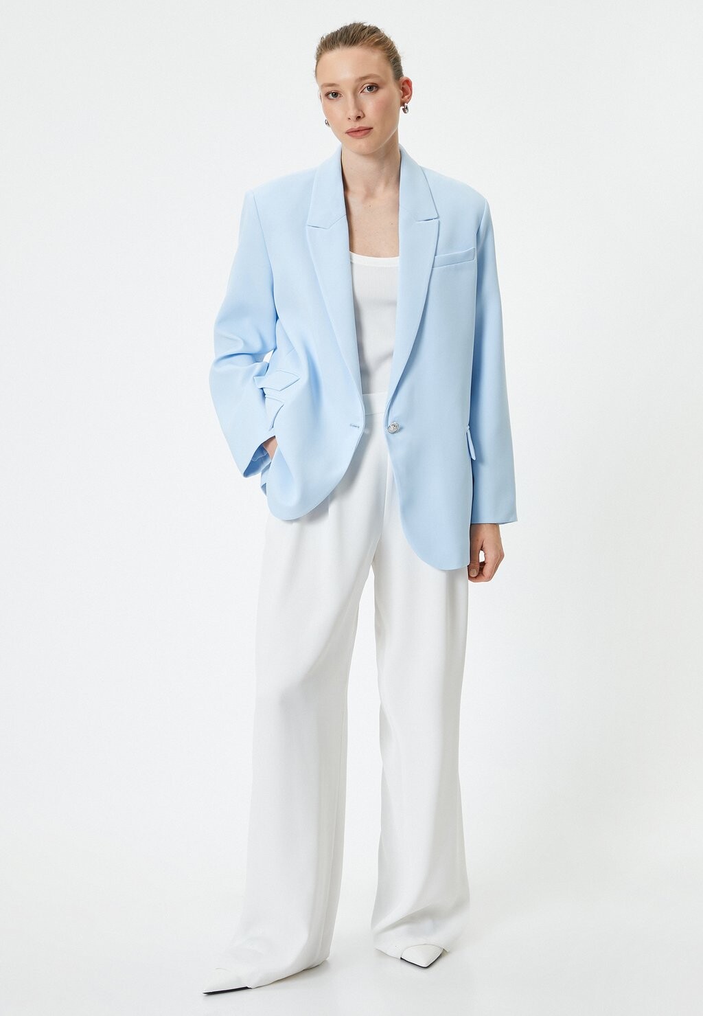 

Блейзер POCKET DETAIL BUTTONED Koton, синий