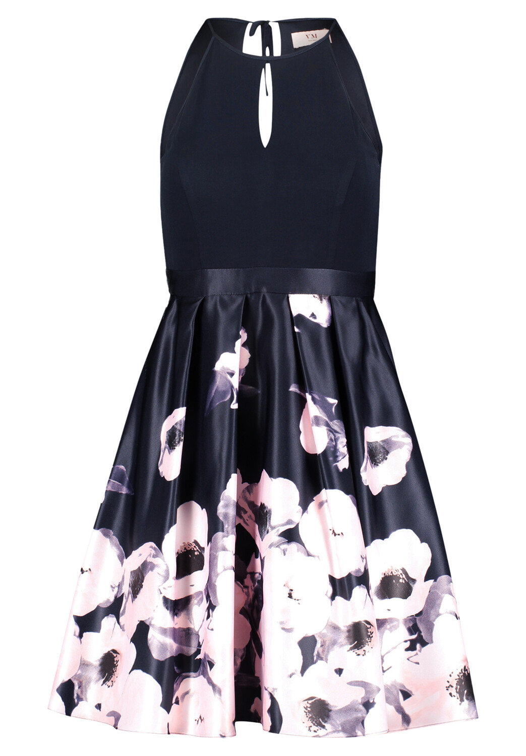 

Платье Vera Mont Cocktail mit Blumenprint, цвет Dark Blue-Rosé
