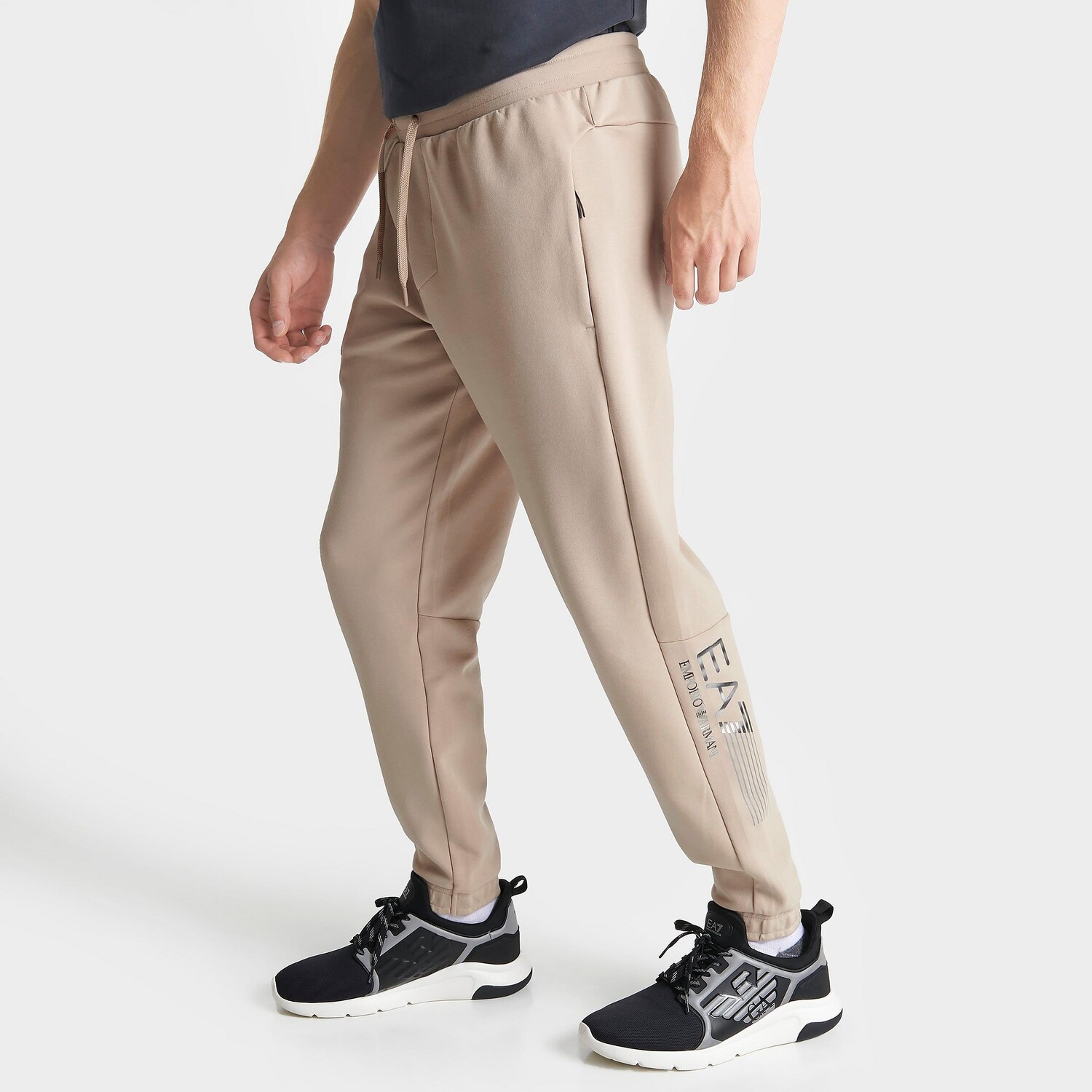 

Мужские брюки-джоггеры Emporio Armani EA7 Ventus, бежевый