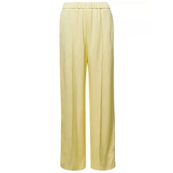 

Брюки high wasited trousers in viscose Jil Sander, желтый