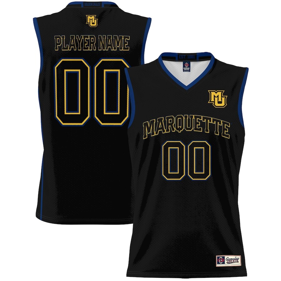 

Джерси ProSphere Marquette Golden Eagles, черный