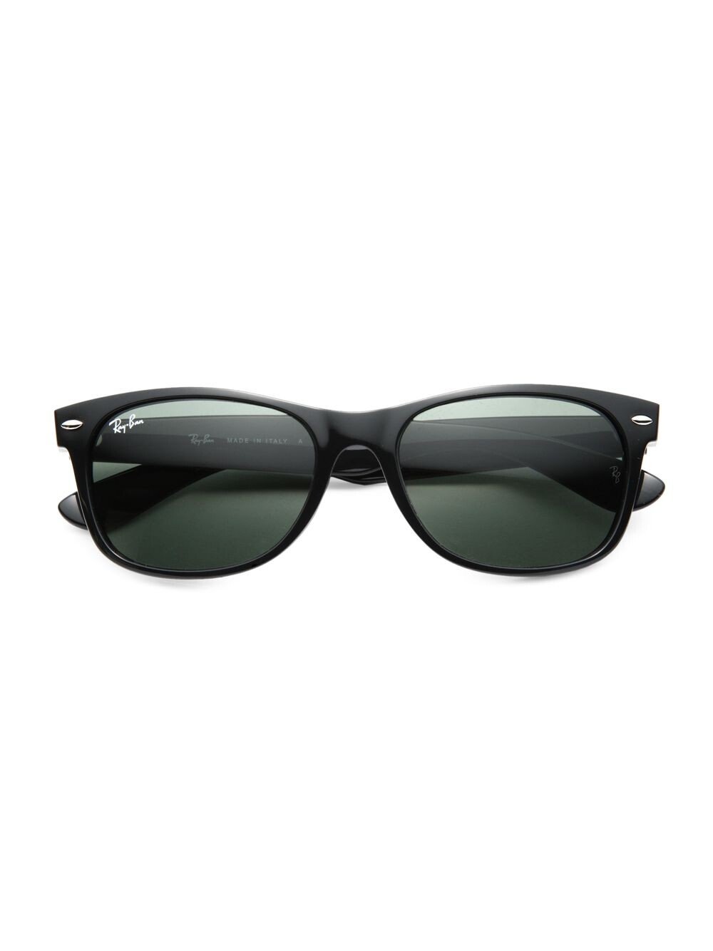 

RB2132 55MM Новые солнцезащитные очки Wayfarer Ray-Ban, черный