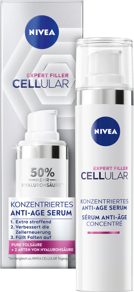 

Антивозрастная сыворотка Cellular Expert Filer 40 мл NIVEA