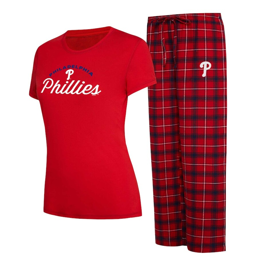 

Пижамный комплект Concepts Sport Philadelphia Phillies, красный