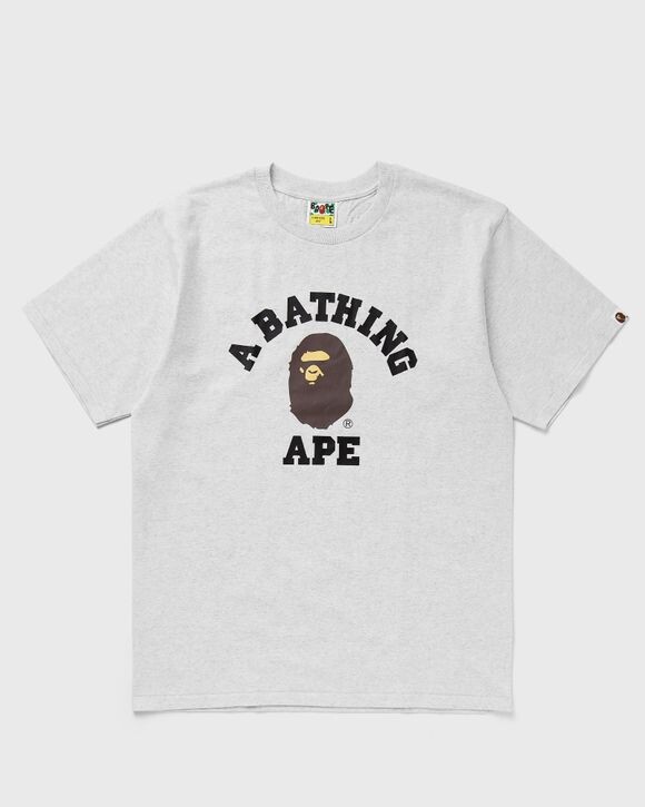 

Футболка A Bathing Ape College Tee, цвет gray
