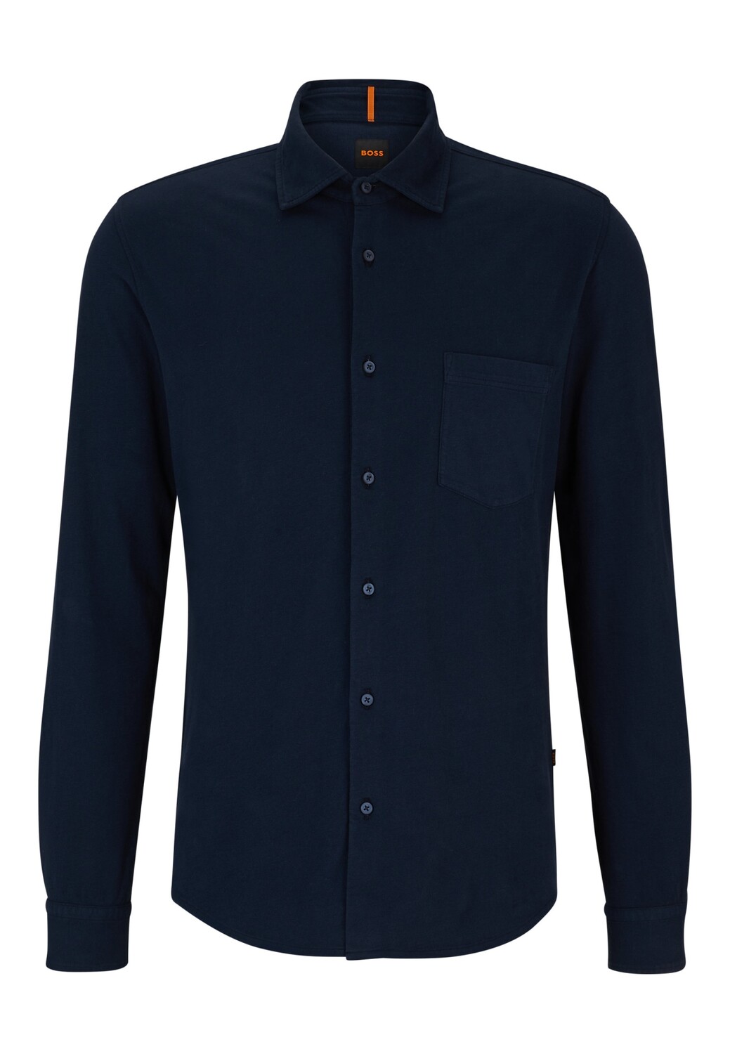 

Рубашка BOSS MYSOFT_2 Slim Fit, темно-синий