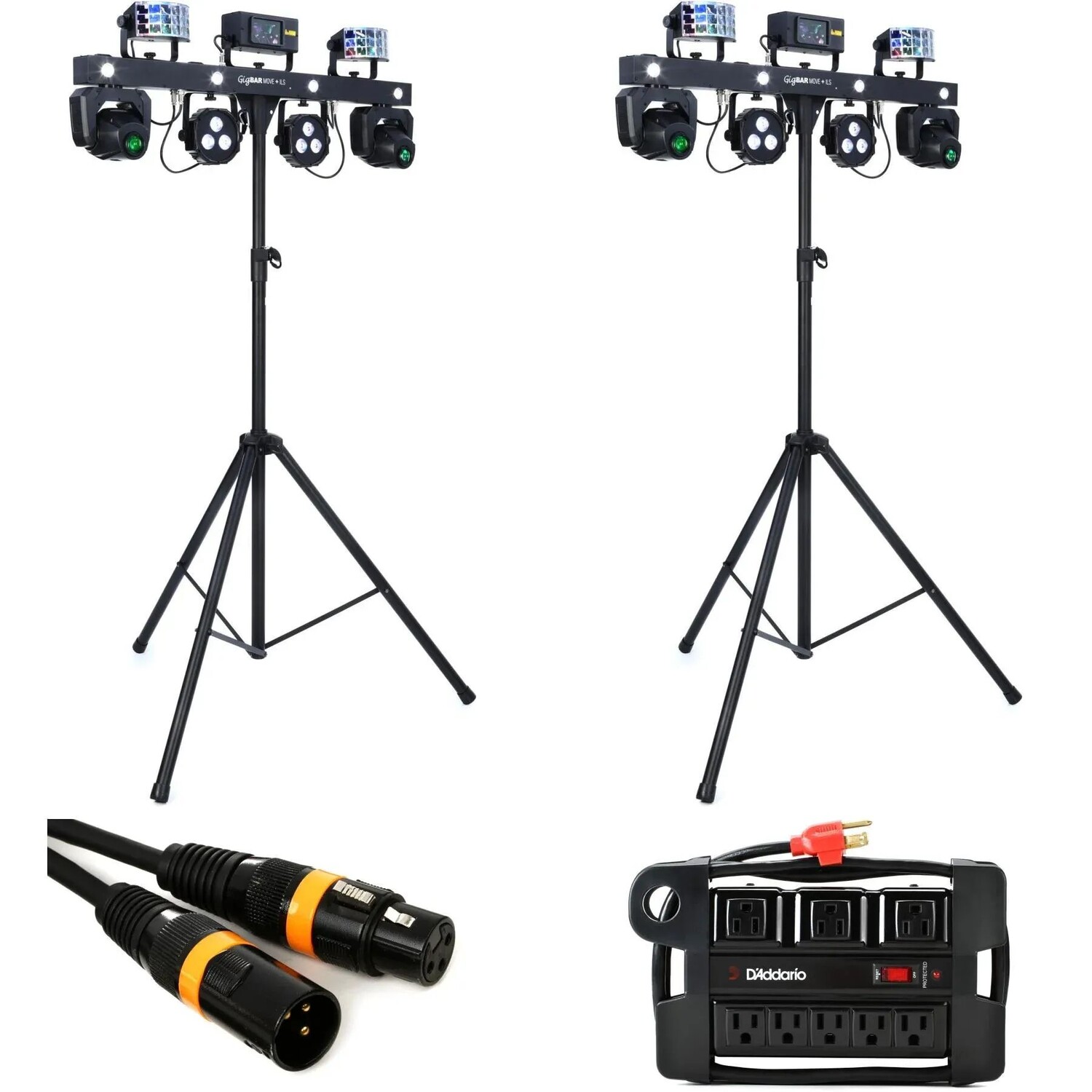 

Комплект Chauvet DJ Dual Gig Bar Move + ILS 5-в-1 со светодиодной системой освещения