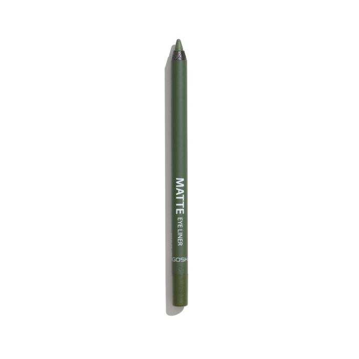 Подводка для глаз Matte Eye Liner Gosh, 018 Olive Green карандаш для глаз gosh карандаш для глаз woody eye liner