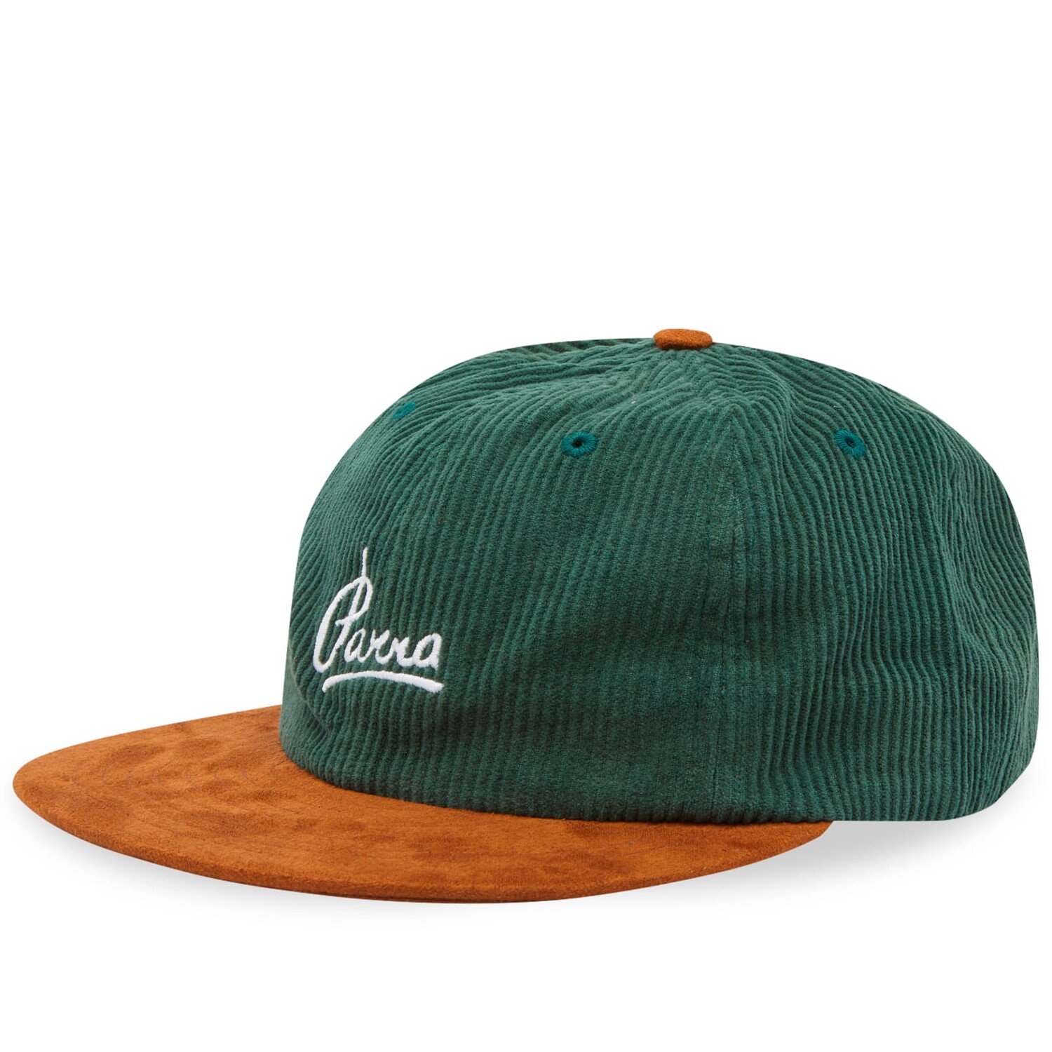 Бейсболка By Parra Painters Script Cord 6 Panel, цвет Pine Green