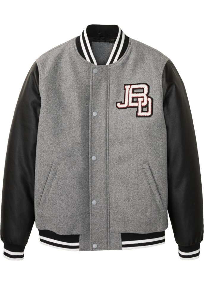 

Куртка колледжа John Baner Jeanswear, серый