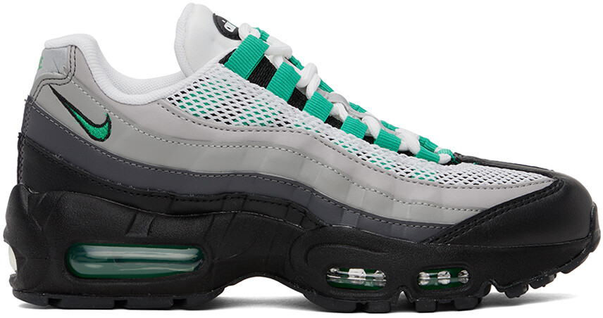 

Серо-зеленые кроссовки Nike Air Max 95, Зеленый