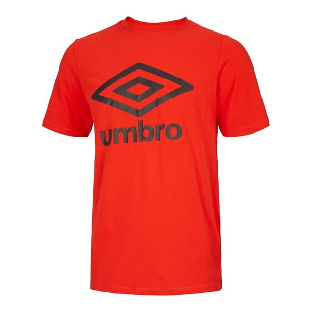 

Мужская красная футболка с большим логотипом Umbro, красный