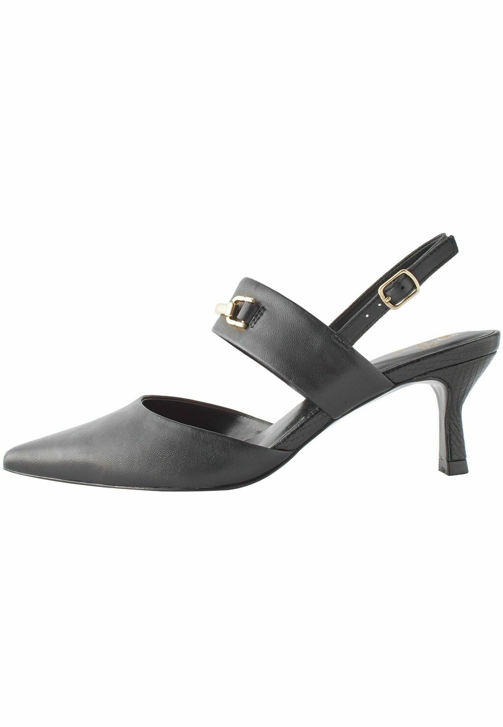 туфли forever comfort next цвет black Туфли FOREVER COMFORT SNAFFLE HEELS Next, цвет Black